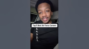 Top 5 Best Air Force Careers #military #airforce #fyp #careers #afsc #spaceforce #top5