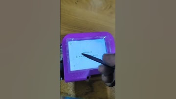 How to solve mini inkjet printer touch issue. Mini inkjet printer touch screen caliberation video