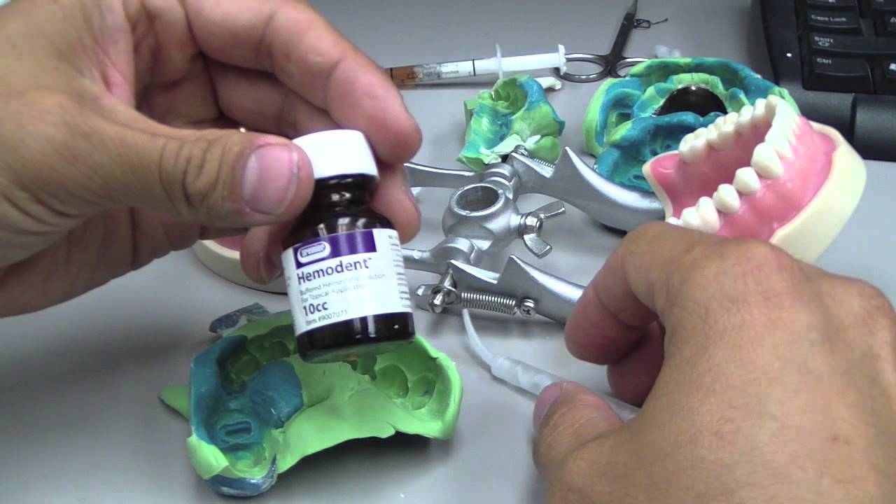 filling up Crown Impression Tips