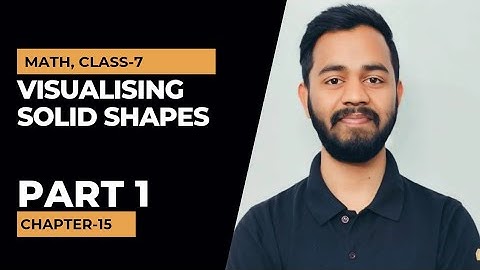 Visualising solid shapes, Part 1. Math, Class 7, Chapter 15. #visualisingsolidshapesclass7