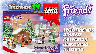 Lego Friends Advent 2022 Set 41706 Opening All Days 