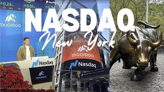 Opening the NASDAQ Market in New York with Moomoo