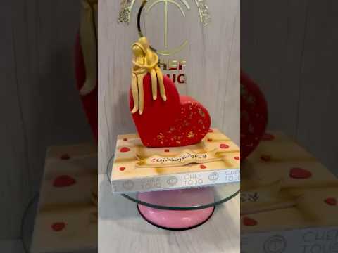 أفخم كيكة قلب حب لأحلى زبون رأيكم يا جماعة 