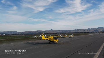 Generation 6 First Flight Test | Vertical Takeoff & Hover