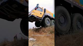 #xcmg XCA2600 Mobile Crane |lifting wind turbine on Mountain |Heavy Equipments #shorts #viral