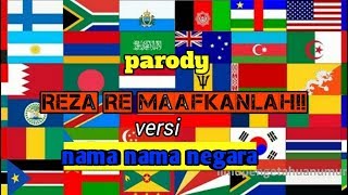 parody🎤|| maafkanlah versi nama nama negara