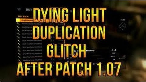 Dying Light - Duplication glitch tutorial - Still working