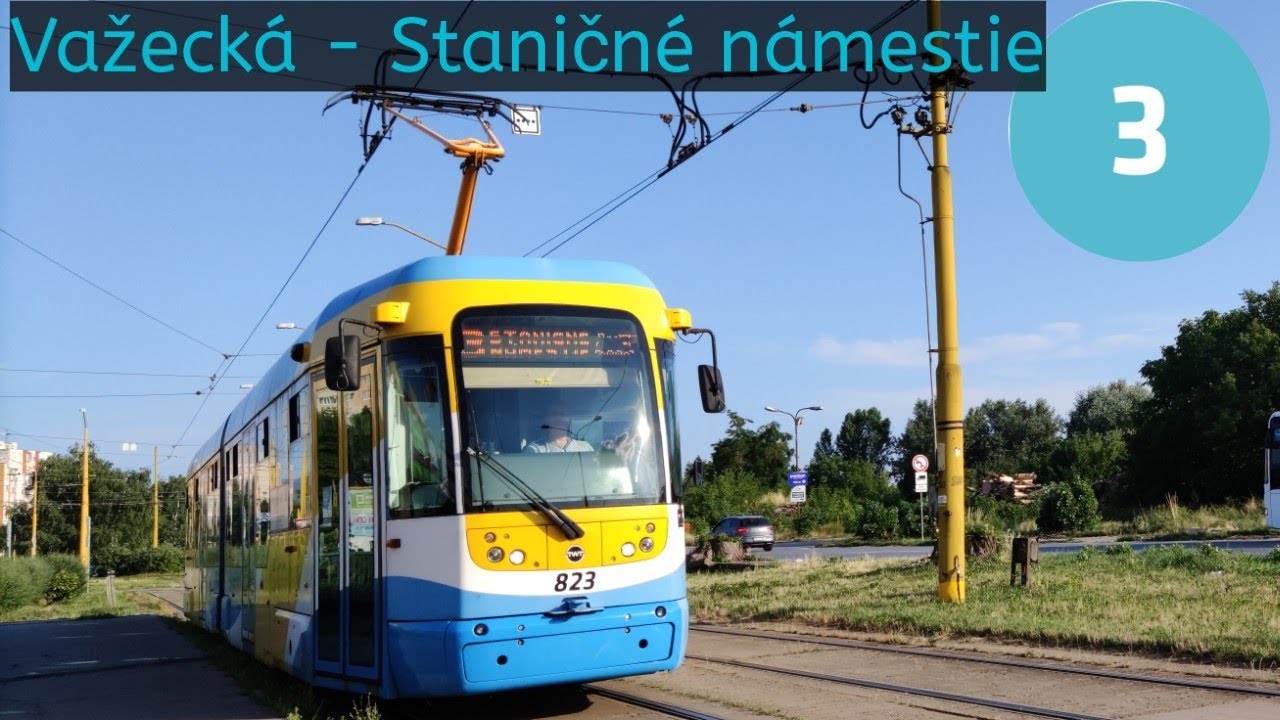 Košice - Linka 3: Važecká - Staničné námestie