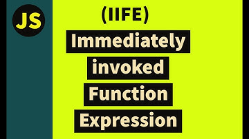 JavaScript IIFE Immediately invoked Function Expression (IIFE) #iife #javascripttutorial #javascript