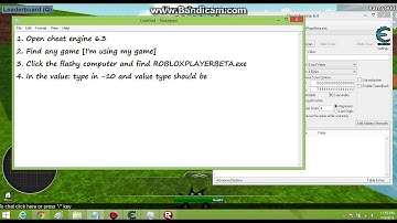 How to superjump on ROBLOX [Cheat Engine 6.3]