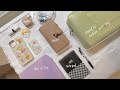 📦 [Unbox] Stand oil post bag medium, basil color 🌿 🥑🍀🍈 What’s in my bag? (Work edition)🧼🧤👜