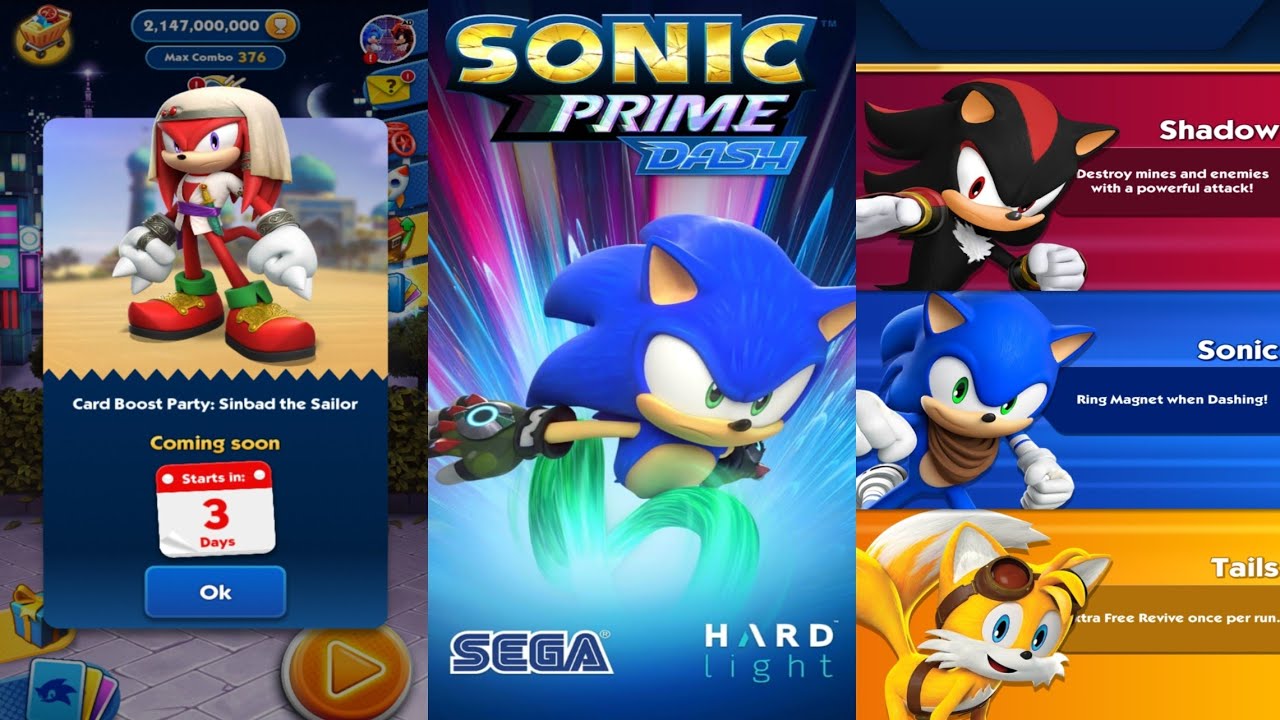Sonic Dash 🆚 Sonic Prime Dash 🆚 Sonic Boom vs All Bosses Zazz Eggman ...