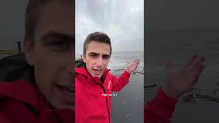 Leftover showers and winds after nor'easter