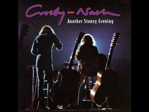David Crosby and Graham Nash- Wooden Ships (Live 1971)