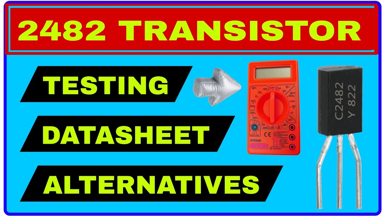 2482 NPN TRANSISTOR TESTING WITH MULTIMETER IN HINDI 💯 ️ || HOW TO ...