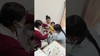 Baby Vaccination Measles And Rubella Vaccination Aviraj Is Crying..