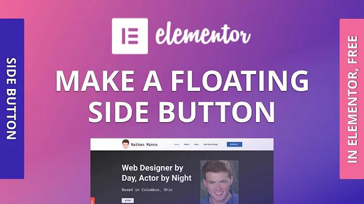 How to make a floating side button with Elementor & NO CODE