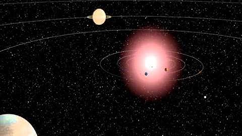 3D Solar System Render