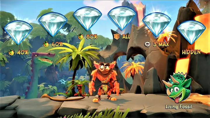 Crash Bandicoot 4: Blast to the Past - All Boxes & Hidden Gem Location