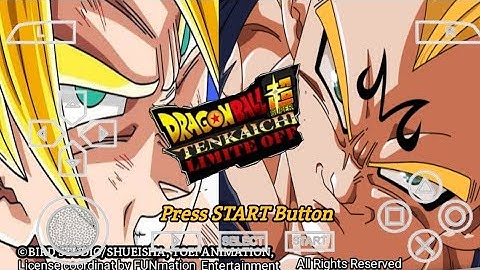 DRAGON BALL SUPER LIMIT OFF DBZ TTT MOD ISO WITH PERMANENT FIX MENU.....