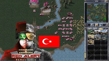 C&C Red Alert Remastered - Online Multiplayer 4v4 | Turkey Gameplay