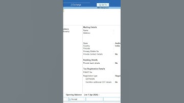 How to Create a Ledger in Tally Prime #tallyshorts #tallylearning #tallyprime #tallyfreetdl #tally