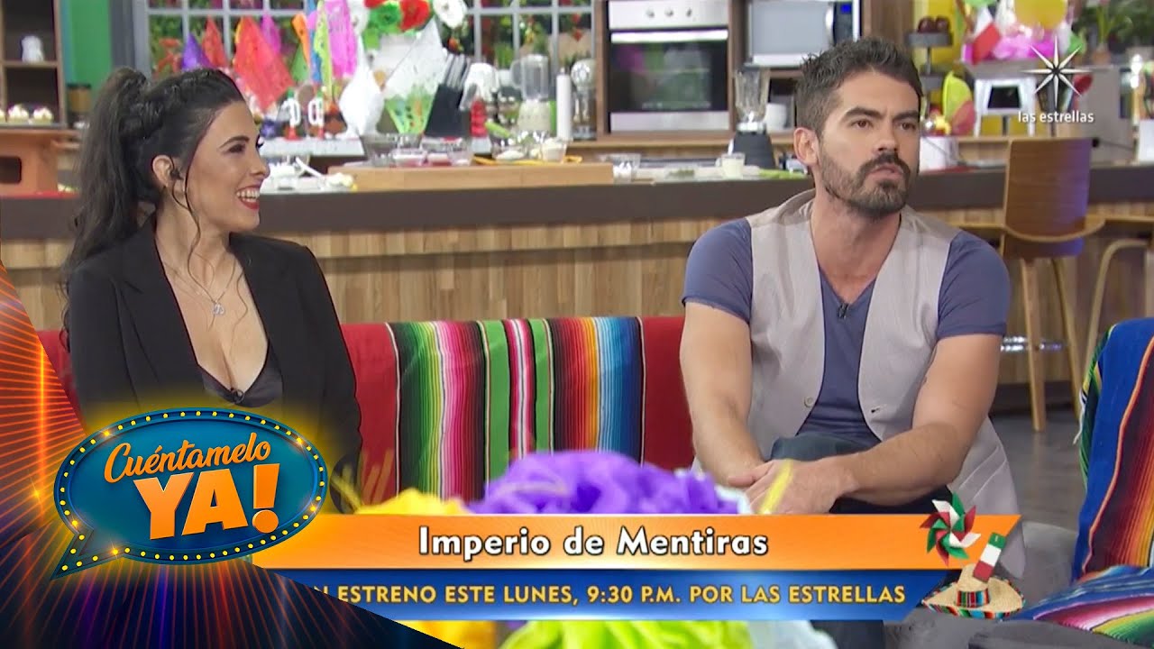 Iván Arana y Alejandra Robles enfrentan retos actorales en 'Imperio de mentiras' | Cuéntamelo YA!