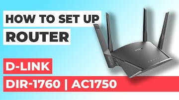 ✅ How to Setup D-LINK DIR-1760 | How to Set Up D-Link AC1750 DIR-1760 WiFi Router