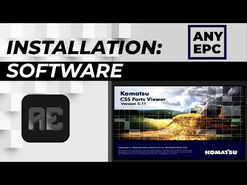 ? KOMATSU CSS FULL SET MANUAL 2018.05 | INSTALLATION ?