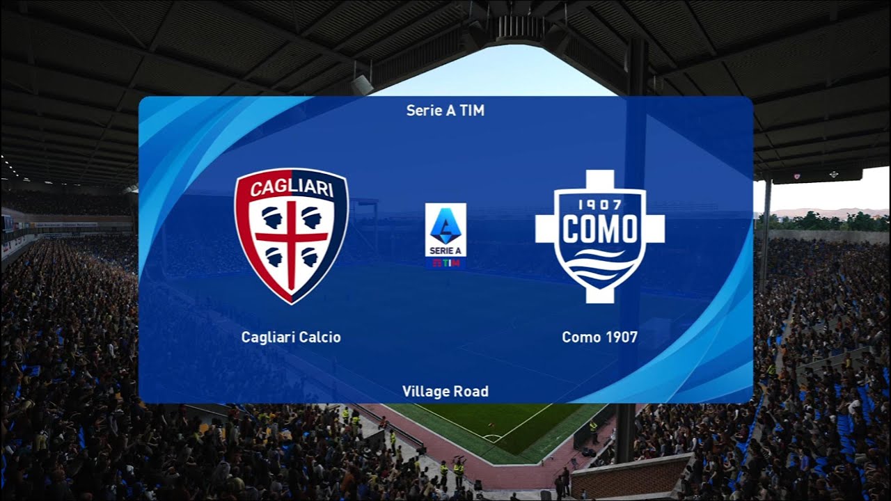 Cagliari vs Como | Serie A | PES 2021 | PC Gameplay | 4K