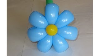 Ромашка 7 лепестков из шаров / simple 7 petals flower balloon (Subtitles) Ромашка 7 лепестков из шаров / simple 7 petals flower balloon (Subtitles)