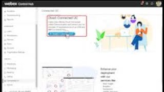 Webex Cloud-Connected UC - How to enable CCUC in Control Hub screenshot 2