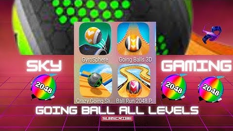 Going balls 3D Gameplay vs Gyro Balls: iOS games : All levels #Ep.77 #game | skygamingyt #youtube