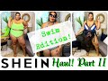 Shein Swimwear? |Part 2 Shein Plus size Haul!