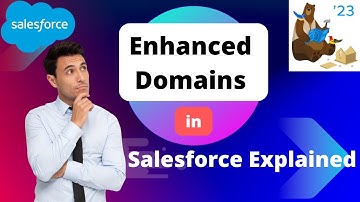 Salesforce : Enhanced Domains in Salesforce Explained | @SalesforceHunt | #spring23 | #winter23