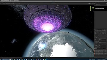 2023.12.22 UFO Mothership Superweapon Fire Test 1 [Unity / VFX Graph]