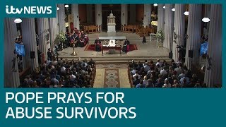 Pope Francis expresses 'pain and shame' over Catholic Church's handling of abuse scandal | ITV News