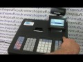 Sharp XE-A207 Cash Register Sales Demo & How To Use