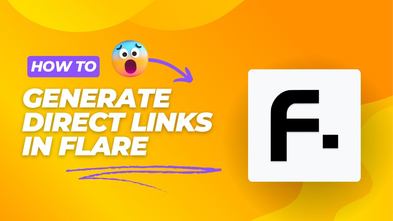 How to generate Direct Links in Flare (Tutorial) - YouTube