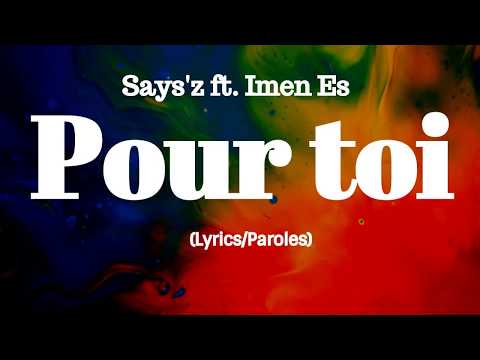 Says'z - Pour