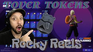 Find Tover Tokens in Rocky Reels - Fortnite