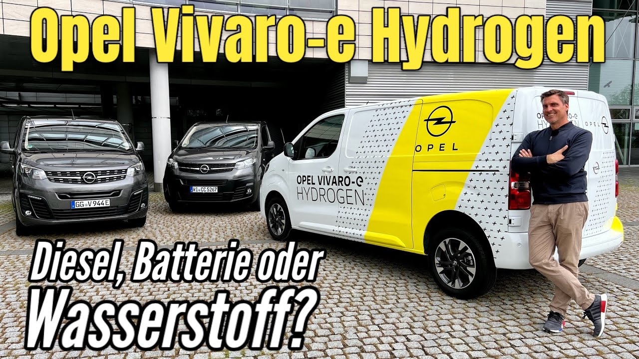 Opel Vivaro-e Hydrogen: Was kann die Wasserstoff-Brennstoffzelle