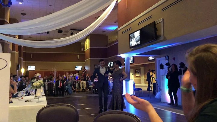 Mother-son dance: Kim and Danny Rees dance at son'...