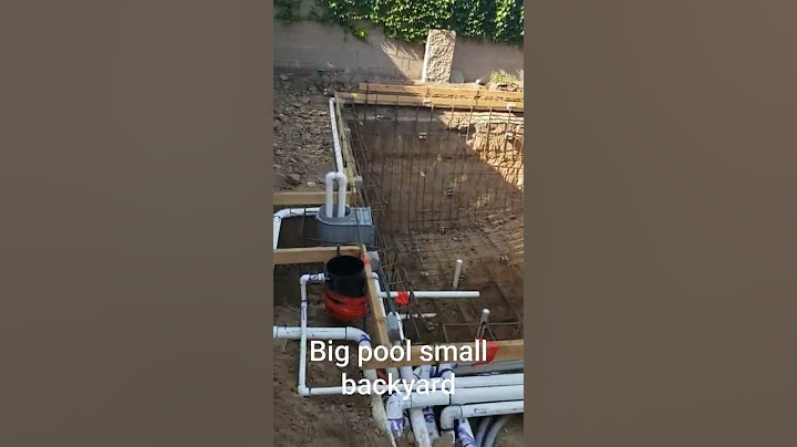Swimming Pool and Spa Plumbing and Rebar for
