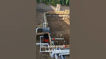 Swimming Pool And Spa Plumbing And Rebar For 