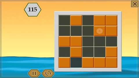 River Crossing IQ Logic 34 l Convert all Gray Blocks into Orange Blocks