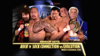 Story of Rock 'n' Sock Connection vs. Evolution | WrestleMania 20