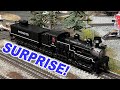 A new 4truck shay steam locomotive