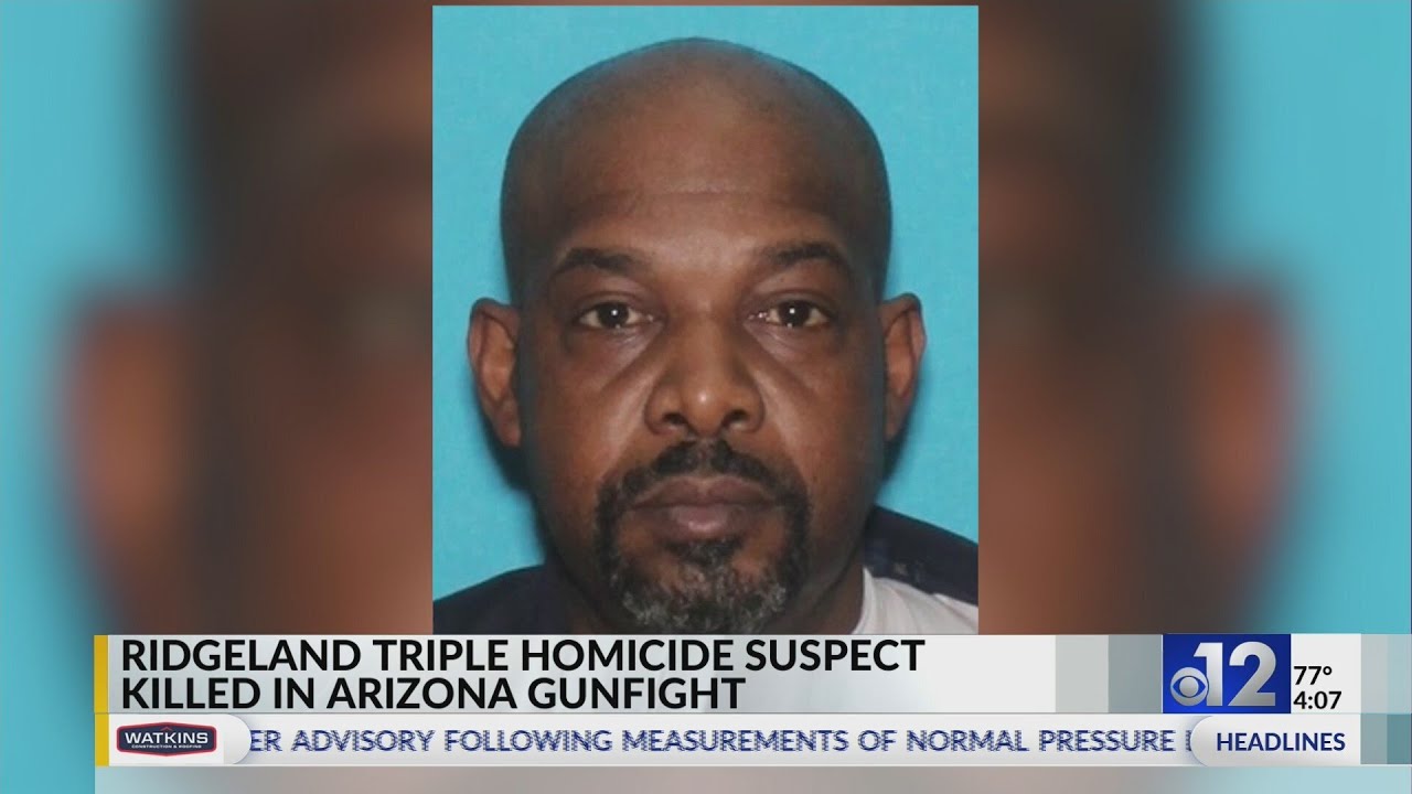 Ridgeland triple homicide suspect killed in Arizona gunfight - YouTube