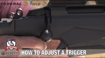 At the Range: How to Adjust a Trigger